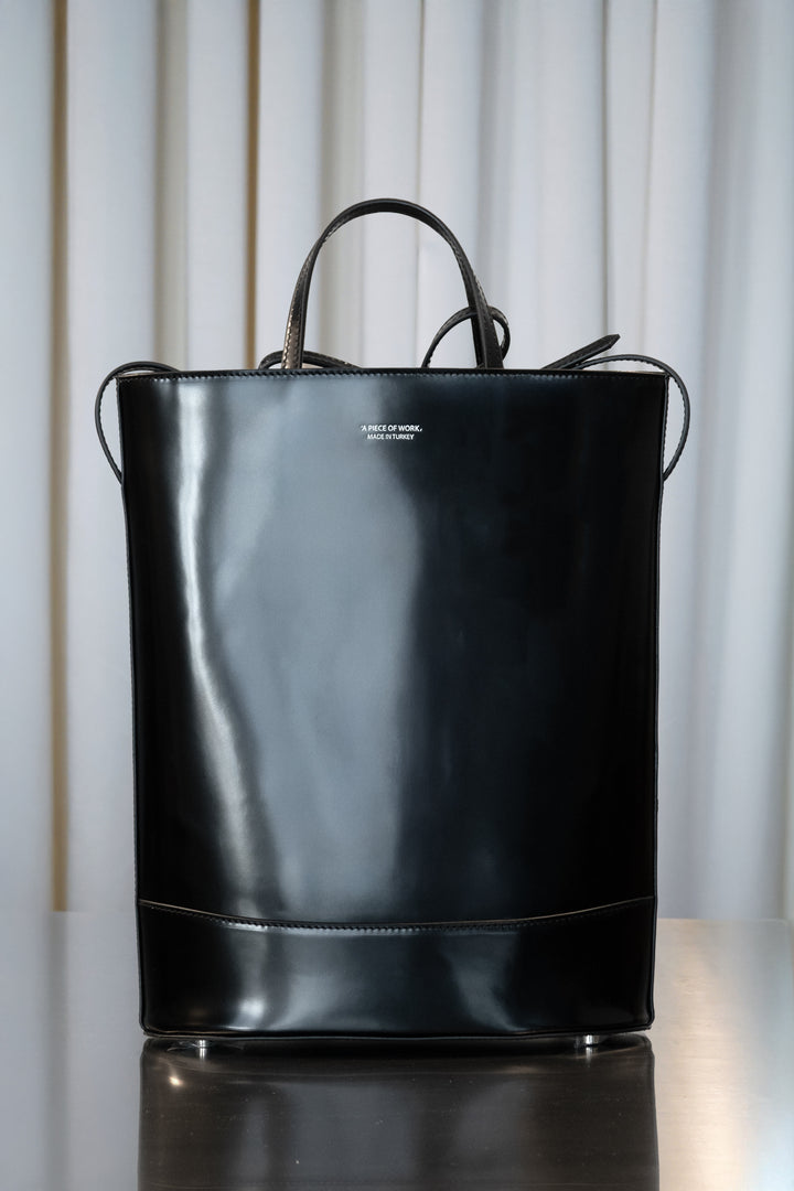 Patent Leather Laptop Bag