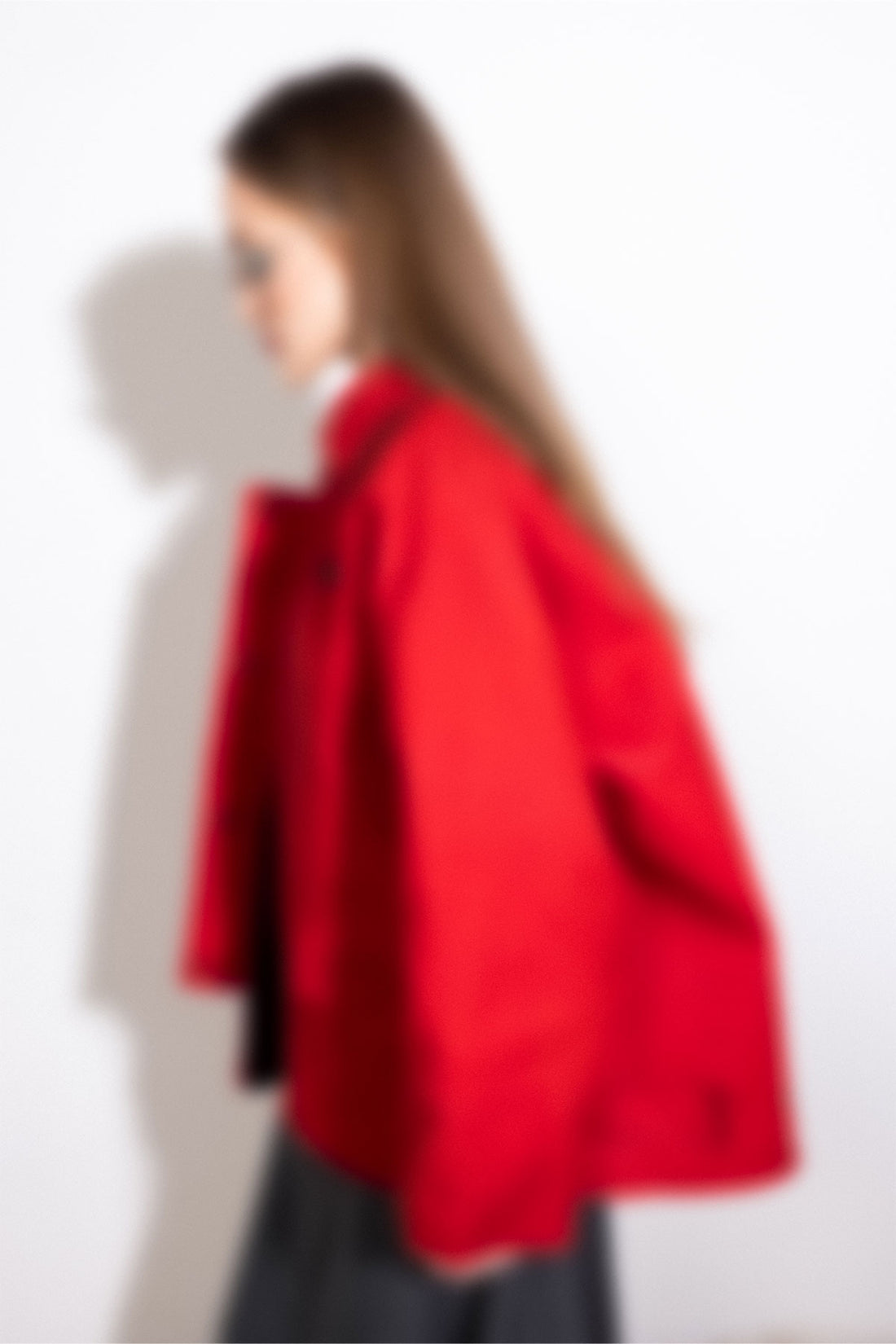 Waxed Jacket in Red