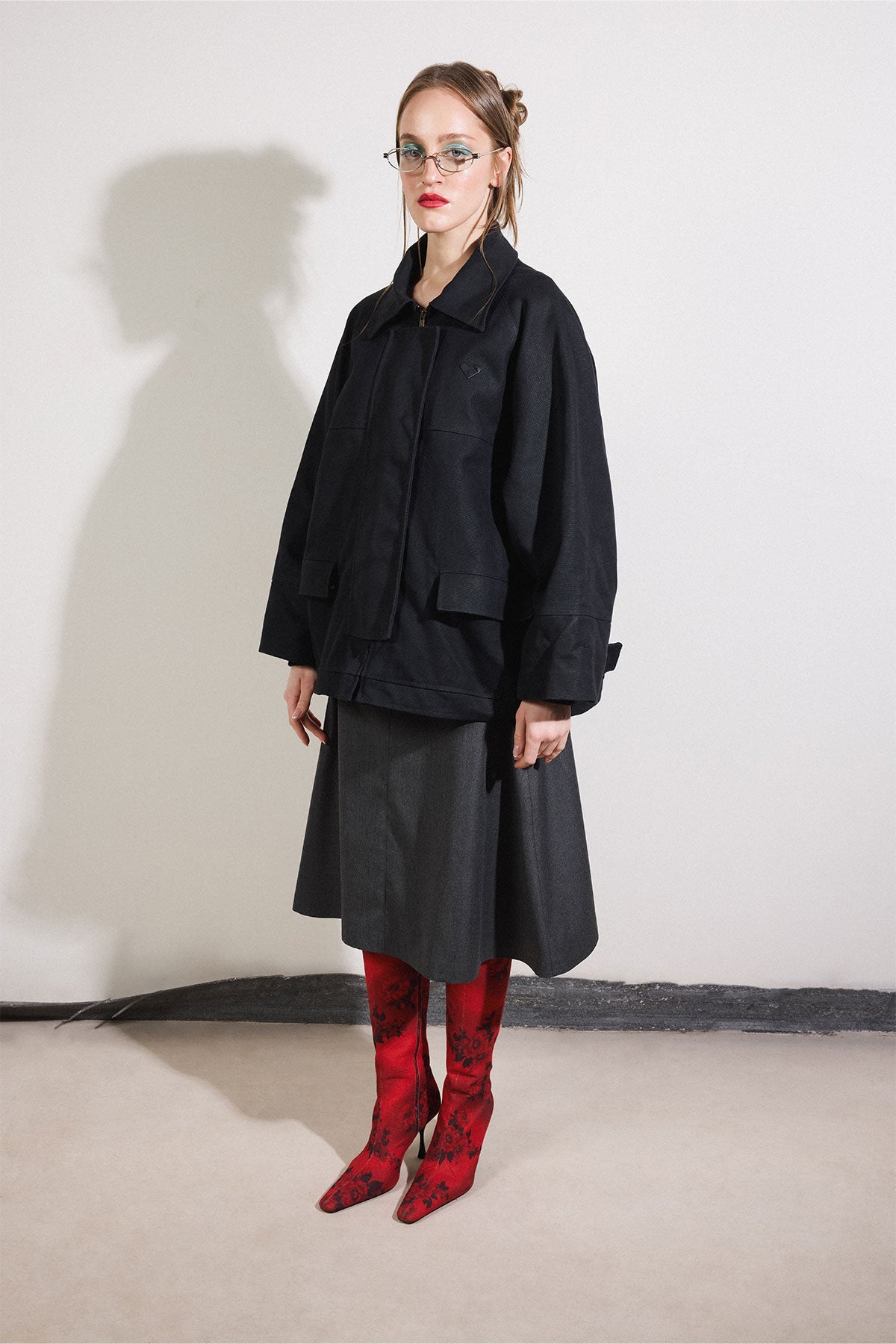 Waxed Jacket in Black