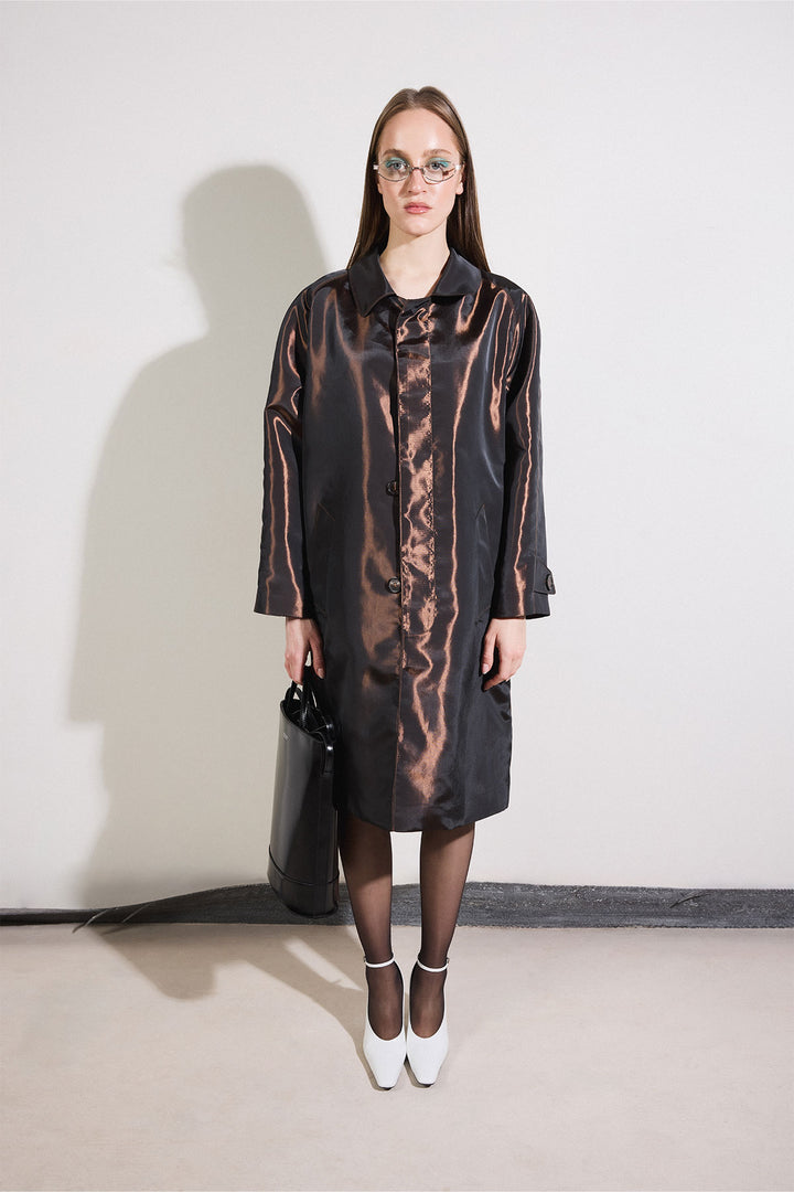 Carolyn Coat in Brown