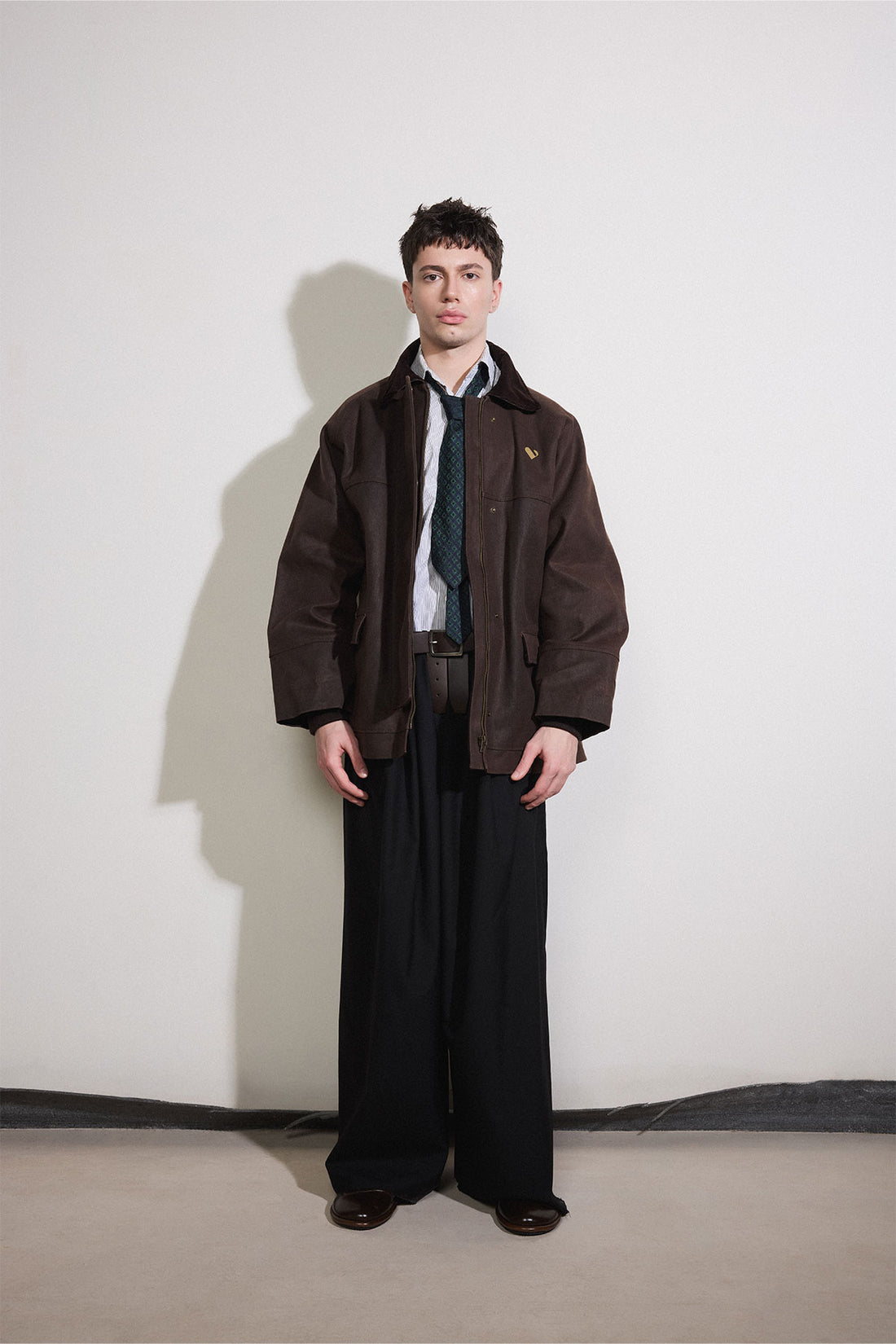 Waxed Jacket in Brown