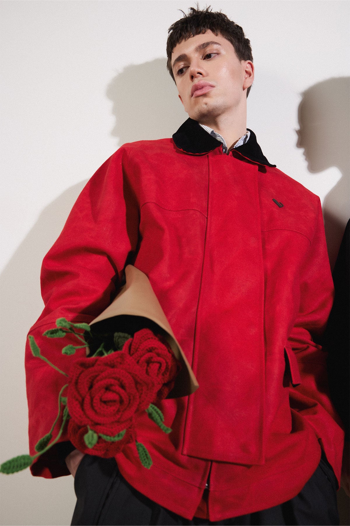 Waxed Jacket in Red